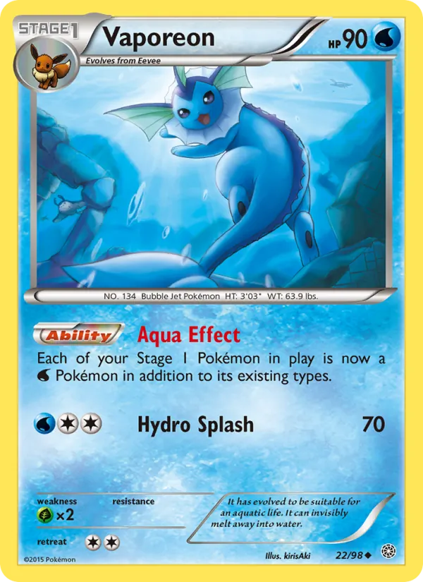 22 Vaporeon – Ancient Origins