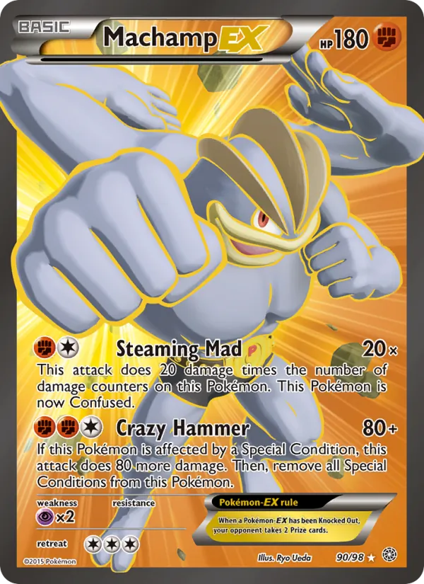 90 Machamp EX – Ancient Origins