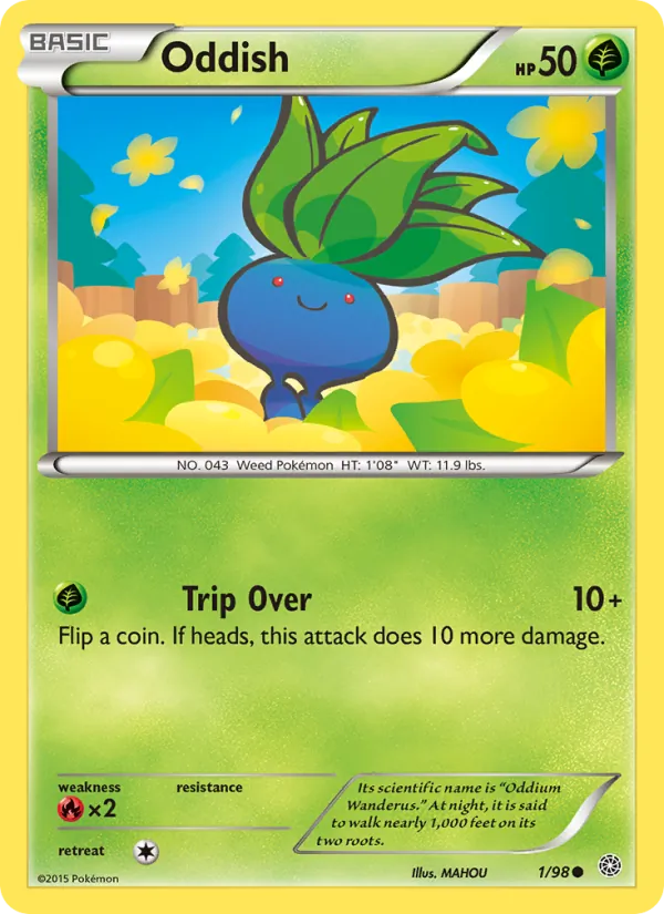 1-RH Oddish – Ancient Origins
