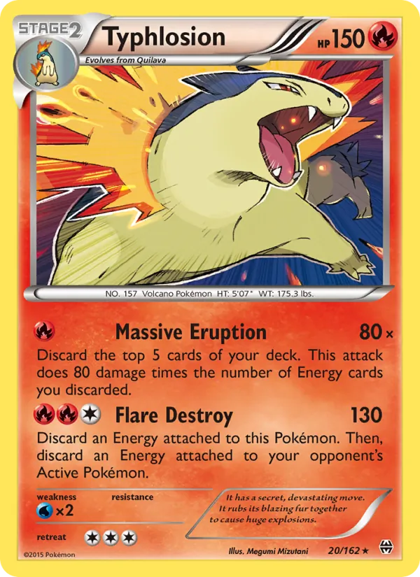 20 Typhlosion – BREAKthrough