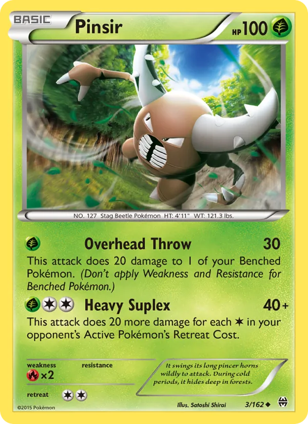 3 Pinsir – BREAKthrough