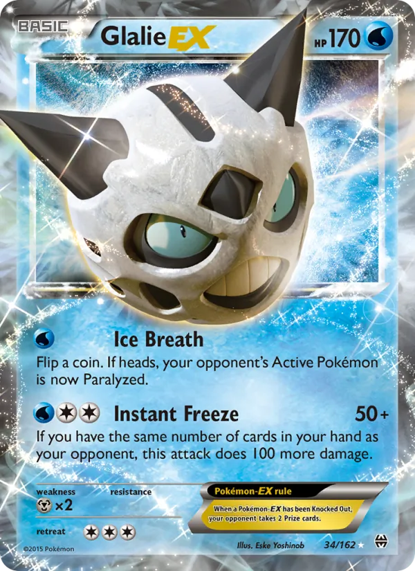 34 Glalie EX – BREAKthrough