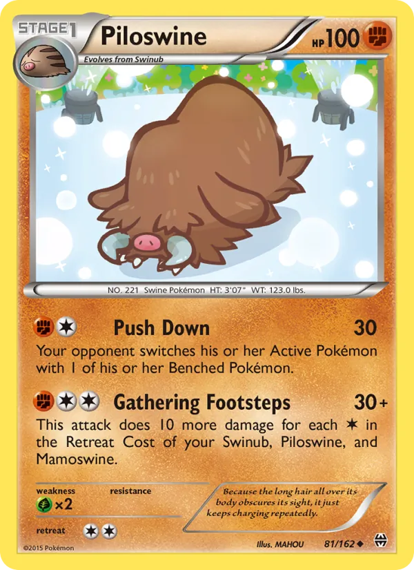 81 Piloswine – BREAKthrough