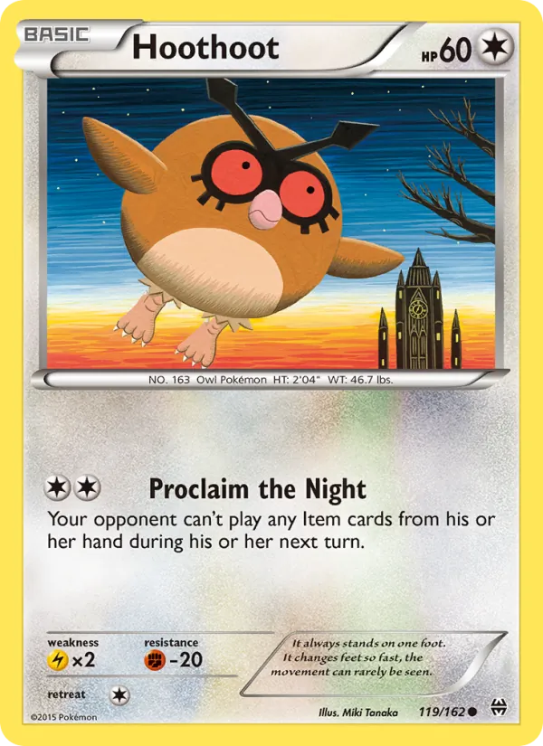 119-RH Hoothoot – BREAKthrough