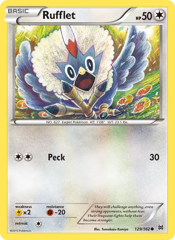 129-RH Rufflet – BREAKthrough