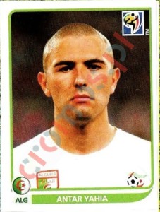 224 Anthar Yahia – FIFA World Cup South Africa 2010 Panini