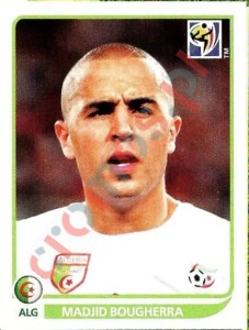 226 Madjid Bougherra – FIFA World Cup South Africa 2010 Panini