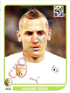 228 Hassan Yebda – FIFA World Cup South Africa 2010 Panini