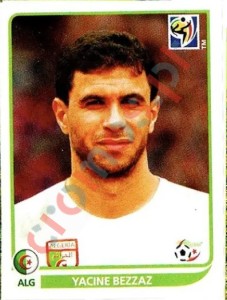 230 Yacine Bezzaz – FIFA World Cup South Africa 2010 Panini
