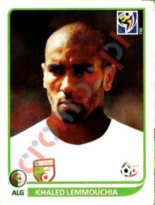 231 Khaled Lemmouchia – FIFA World Cup South Africa 2010 Panini