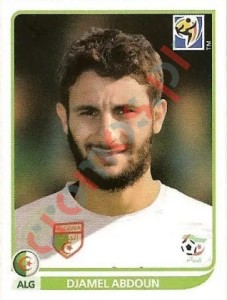 231x Djamel Abdoun – FIFA World Cup South Africa 2010 Panini