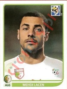233x Mehdi Lacen – FIFA World Cup South Africa 2010 Panini