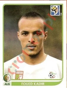 234x Foued Kadir – FIFA World Cup South Africa 2010 Panini
