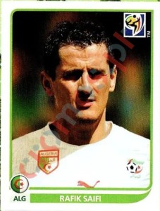 237 Rafik Saifi – FIFA World Cup South Africa 2010 Panini