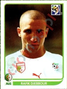238 Rafik Djebbour – FIFA World Cup South Africa 2010 Panini
