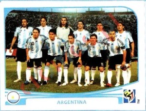106 Team Photo – FIFA World Cup South Africa 2010 Panini