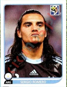 108 Sergio Romero – FIFA World Cup South Africa 2010 Panini