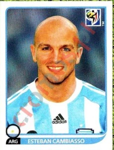 114 Esteban Cambiasso – FIFA World Cup South Africa 2010 Panini