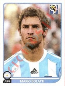 114x Mario Bolatti – FIFA World Cup South Africa 2010 Panini