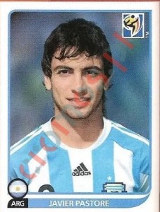 115x Javier Pastore – FIFA World Cup South Africa 2010 Panini
