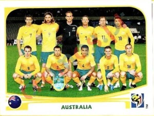 277 Team Photo – FIFA World Cup South Africa 2010 Panini