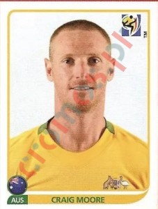 282x Craig Moore – FIFA World Cup South Africa 2010 Panini