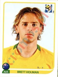 291 Brett Holman – FIFA World Cup South Africa 2010 Panini
