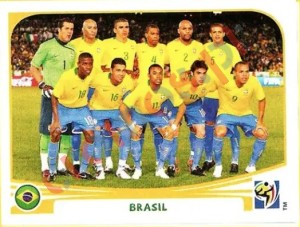 486 Team Photo – FIFA World Cup South Africa 2010 Panini