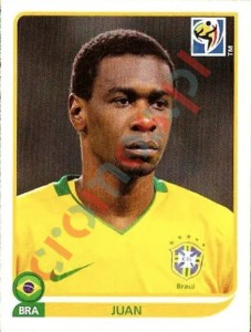 490 Juan – FIFA World Cup South Africa 2010 Panini