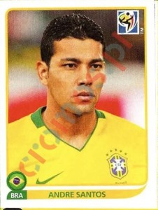 494 Andre Santos – FIFA World Cup South Africa 2010 Panini