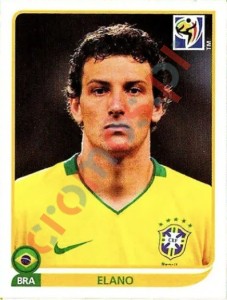 498 Elano – FIFA World Cup South Africa 2010 Panini