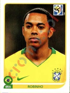 501 Robinho – FIFA World Cup South Africa 2010 Panini
