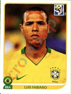 503 Luis Fabiano – FIFA World Cup South Africa 2010 Panini