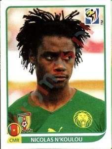 397 Nicolas N'Koulou – FIFA World Cup South Africa 2010 Panini