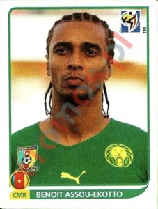 398 Benoit Assou-Ekotto – FIFA World Cup South Africa 2010 Panini