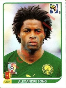 399 Alex Song – FIFA World Cup South Africa 2010 Panini