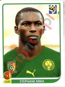 400 Stephane Mbia – FIFA World Cup South Africa 2010 Panini