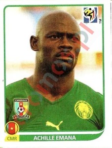 403 Achille Emana – FIFA World Cup South Africa 2010 Panini