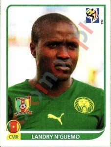 404 Landry N'Guemo – FIFA World Cup South Africa 2010 Panini
