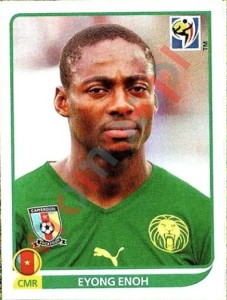 405 Eyong Enoh – FIFA World Cup South Africa 2010 Panini
