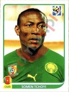 406 Somen Tchoyi – FIFA World Cup South Africa 2010 Panini