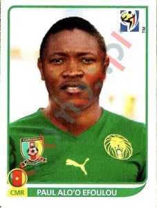 407 Paul Alo'o Efoulou – FIFA World Cup South Africa 2010 Panini