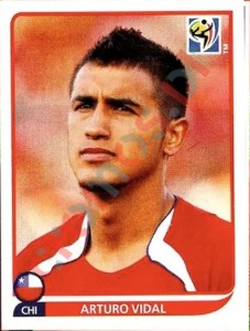 625 Arturo Vidal – FIFA World Cup South Africa 2010 Panini