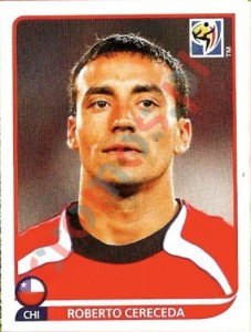 630 Roberto Cereceda – FIFA World Cup South Africa 2010 Panini