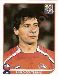 630x Pablo Contreras – FIFA World Cup South Africa 2010 Panini