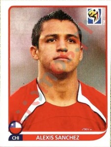 634 Alexis Sanchez – FIFA World Cup South Africa 2010 Panini