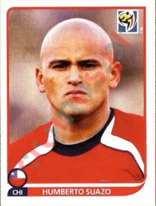 636 Humberto Suazo – FIFA World Cup South Africa 2010 Panini