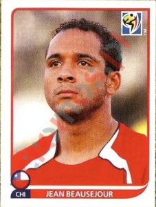 637 Jean Beausejour – FIFA World Cup South Africa 2010 Panini
