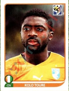 527 Kolo Toure – FIFA World Cup South Africa 2010 Panini