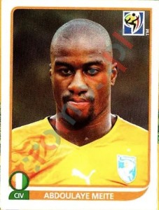 530 Abdoulaye Meite – FIFA World Cup South Africa 2010 Panini